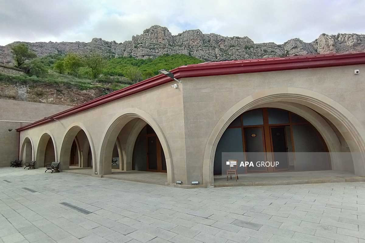 Daşaltı məscidi Qarabağ memarlıq məktəbinin ənənələrinə uyğun inşa olunub - FOTO