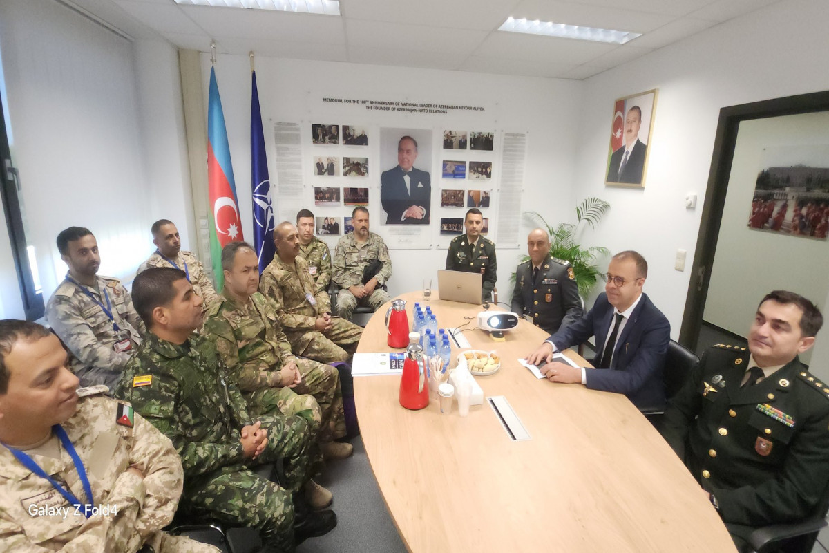 Azərbaycanın NATO-dakı Nümayəndəliyi Tanışlıq Proqramı iştirakçılarını qəbul edib