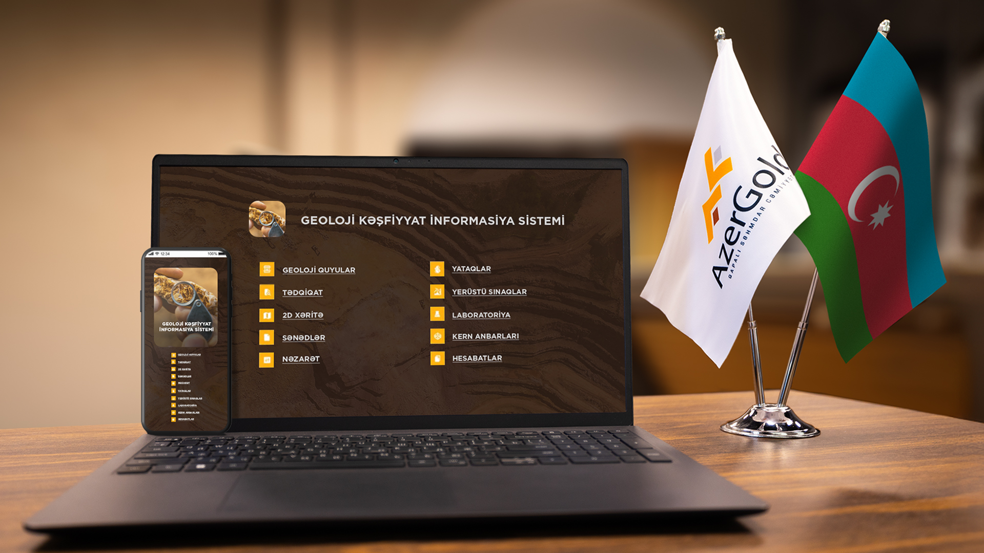 “AzerGold” QSC tərəfindən ölkəmizdə ilk dəfə Geoloji kəşfiyyat informasiya sistemi yaradılıb