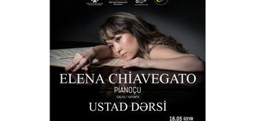 Tanınmış italyan pianoçunun Bakıda ustad dərsi təşkil olunacaq