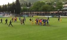 "Qəbələ"nin oyununda futbolçular arasında dava