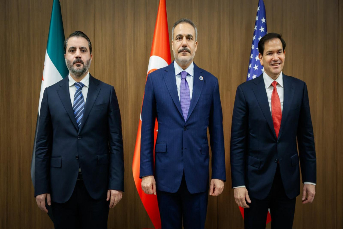 Türkiyə, ABŞ və Suriya XİN rəhbərlərinin görüşü olub