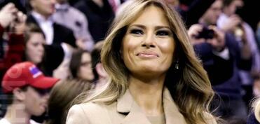Melaniya Trampın heykəli oğurlandı