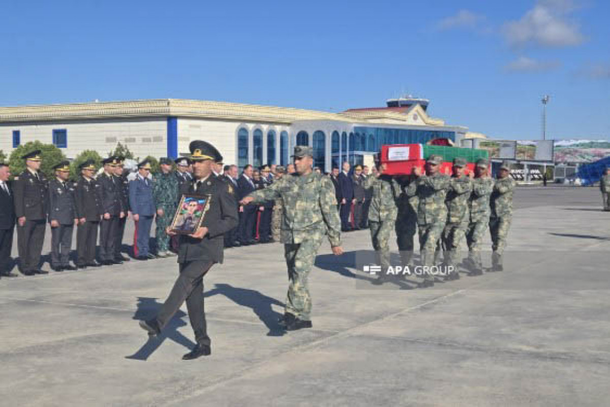 Şəhid Muxtar Bayram oğlu Məmmədovun nəşi Naxçıvana gətirilib