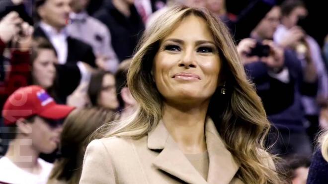 Melaniya Trampın heykəli oğurlandı