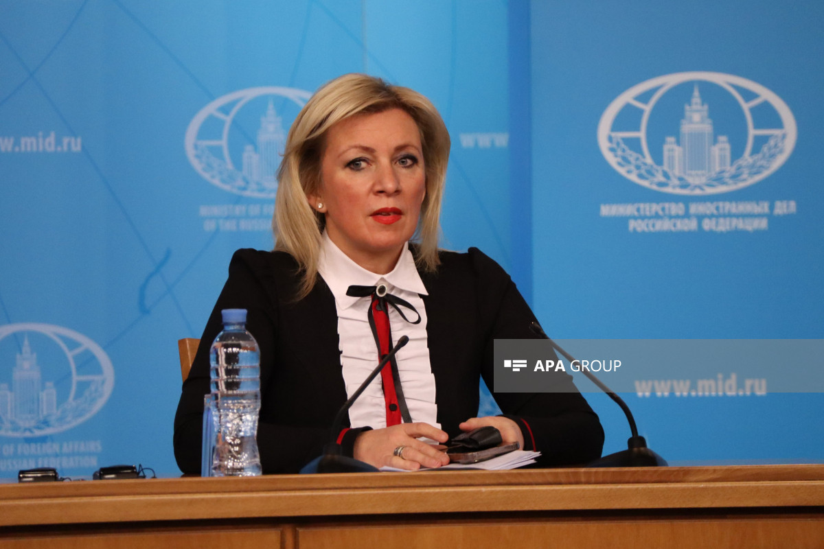 Zaxarova: İstanbuldakı danışıqlarda bütün konstruktiv təklifləri Rusiya irəli sürüb
