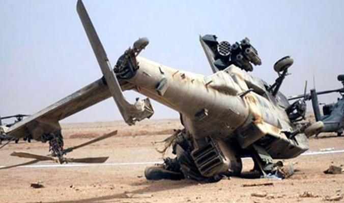 Havada iki helikopter toqquşdu