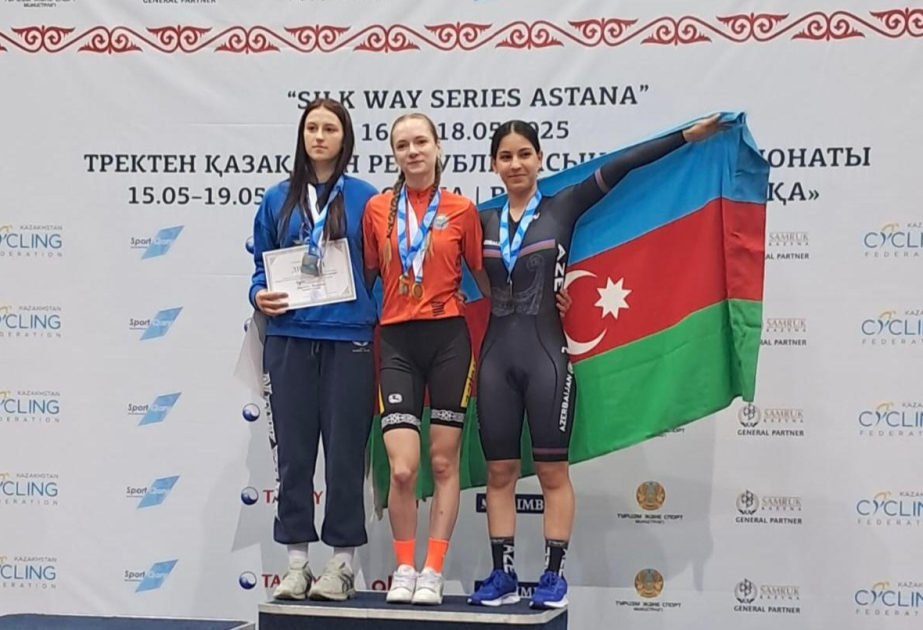 Azərbaycanın daha bir velosipedçisi Qazaxıstanda bürünc medal qazanıb