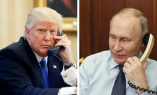 Tramp və Putin arasında telefon danışığı başlayıb