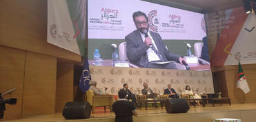 Əlcəzairdə "Sosial-iqtisadi İnkişafa dəstək" mövzusunda panel müzakirə keçirilib