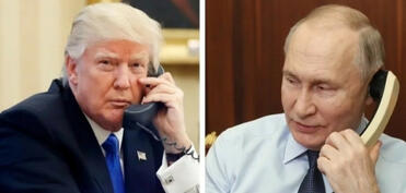 Tramp və Putin arasında telefon danışığı başlayıb