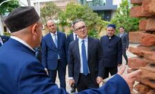 Komitə sədri Qazaxda yerləşən dini ibadətgahların fəaliyyəti ilə tanış olub