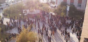 Urmunun Azad Universitetində tələbələr arasında qarşıdurma olub