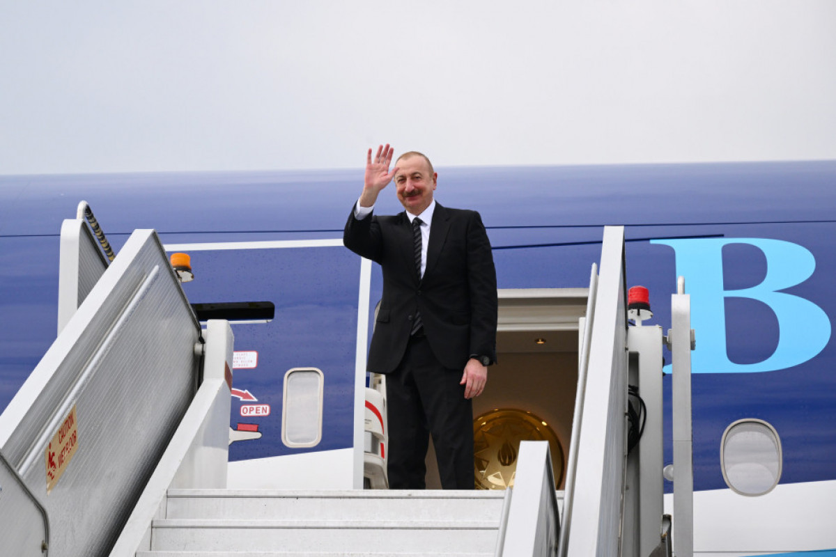 Prezident İlham Əliyevin Macarıstana işgüzar səfəri başa çatıb - FOTO