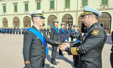 İtaliyalı zabit Azərbaycan HDQ tərəfindən təltif olunub