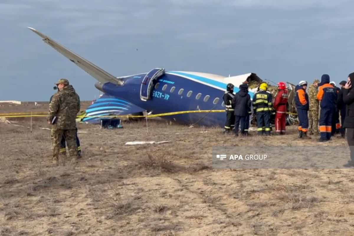 AZAL təyyarəsinin qəzaya uğraması ilə bağlı istintaq materialların təhlili mərhələsinə keçib