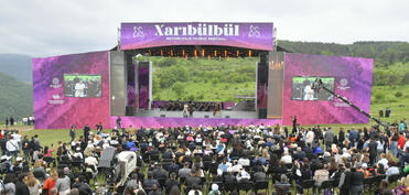 Şuşada “Xarıbülbül” musiqi festivalının açılışı olub