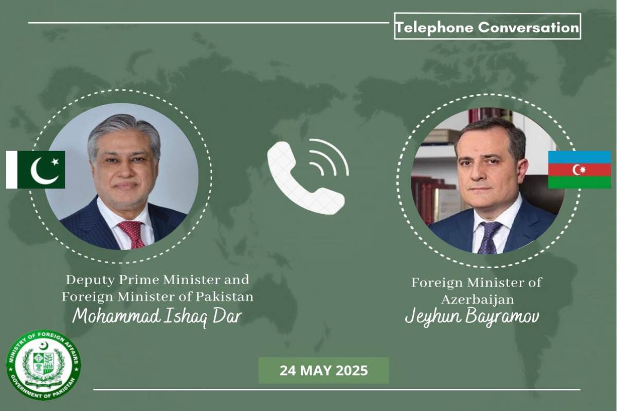 Bayramov pakistanlı həmkarı ilə telefonda danışdı