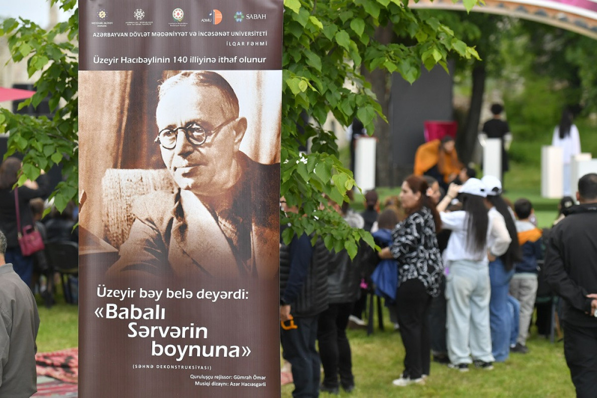 “Xarıbülbül” Festivalı çərçivəsində Şuşada teatr tamaşası göstərilib