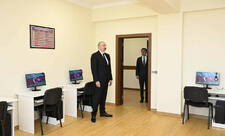 Prezident İlham Əliyev İsmayıllı şəhərində “Talıstan” liseyinin binasının açılışında iştirak edib  - FOTO - YENİLƏNİB