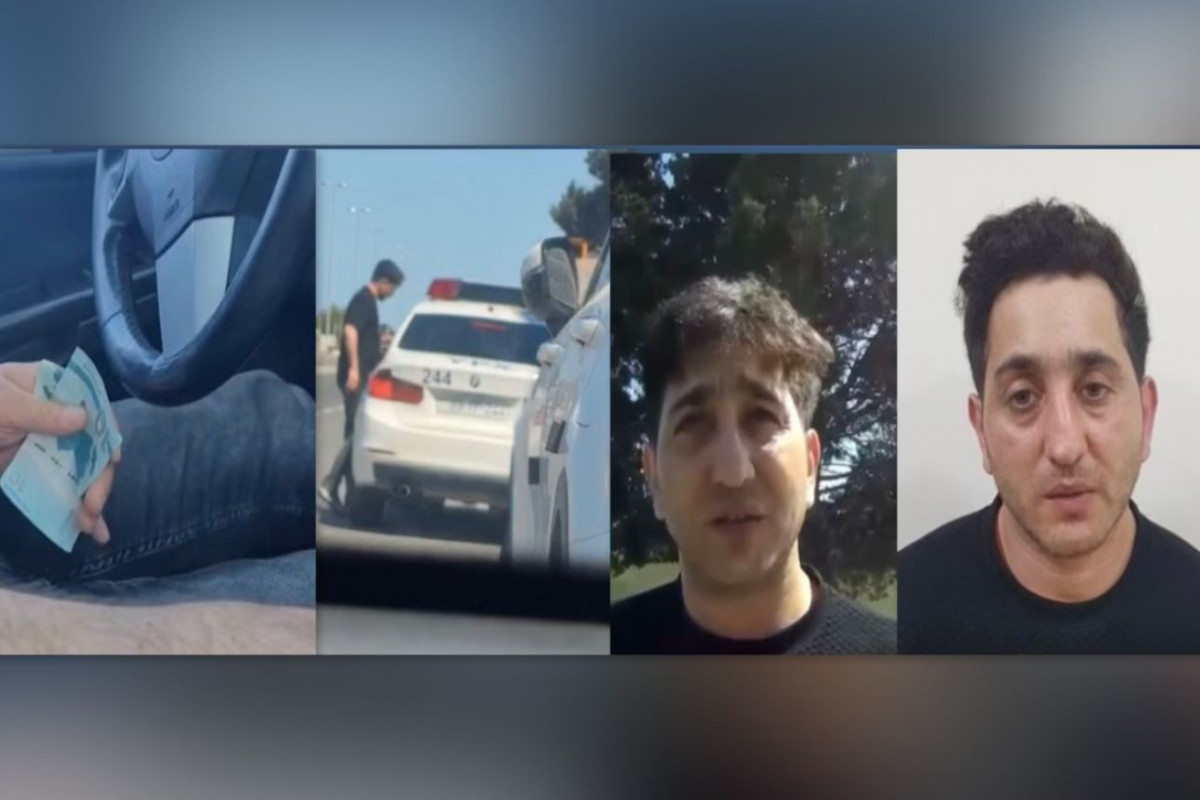 Yol polisini təhdid edən sürücü həbs olunub
