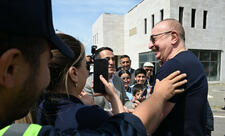 Prezident İlham Əliyev Laçın şəhərində sakinlərlə görüşüb - FOTO