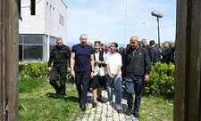 Prezident İlham Əliyev Laçın şəhərində sakinlərlə görüşüb - FOTO