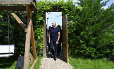 Prezident İlham Əliyev Laçın şəhərində sakinlərlə görüşüb - FOTO