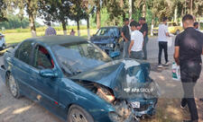 Lənkəranda yol qəzasında sürücülər xəsarət alıb - FOTO