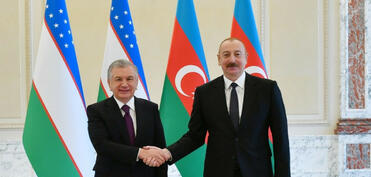 Şavkat Mirziyoyev Azərbaycan Prezidentini təbrik edib