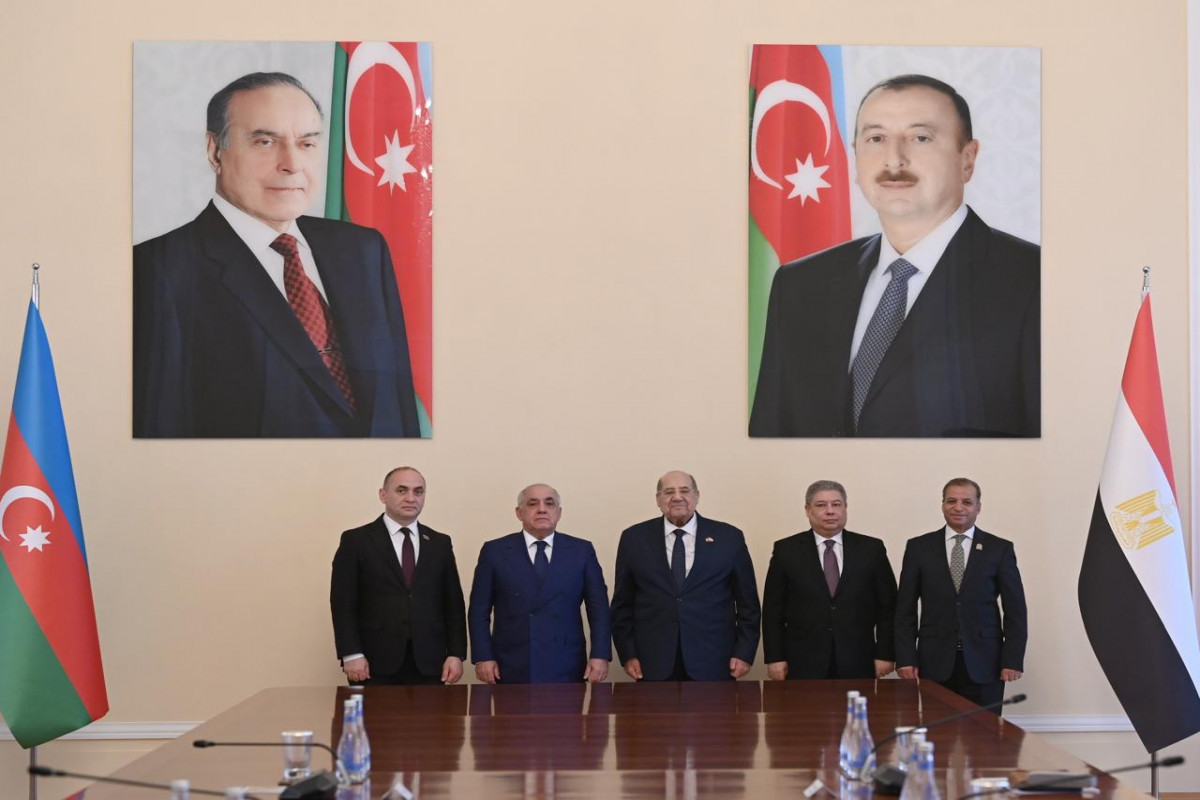 Əli Əsədov Misir Senatının sədri ilə görüşüb