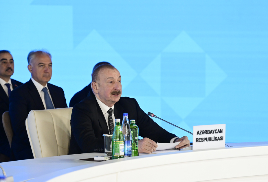 Prezident: Əminəm ki, azad edilmiş Laçından bu gün üç ölkənin dünyaya verdiyi mesajlar lazımi ünvana çatacaq