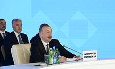 Prezident: Əminəm ki, azad edilmiş Laçından bu gün üç ölkənin dünyaya verdiyi mesajlar lazımi ünvana çatacaq