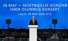 Laçında 28 May - Müstəqillik Gününə həsr olunmuş konsert keçirilib - VİDEO - YENİLƏNİB-4