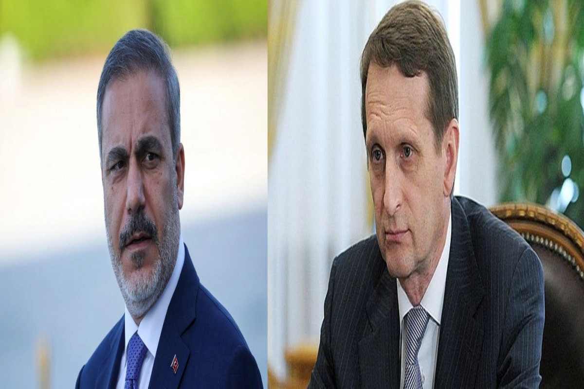 Sergey Narışkin Hakan Fidanla görüşdüyünü açıqlayıb