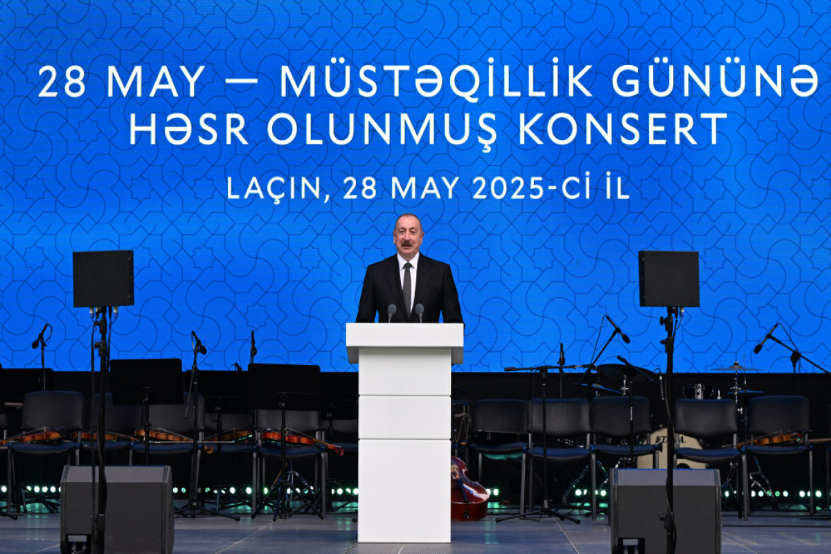 Laçında 28 May - Müstəqillik Gününə həsr olunmuş konsert keçirilib - VİDEO - YENİLƏNİB-4