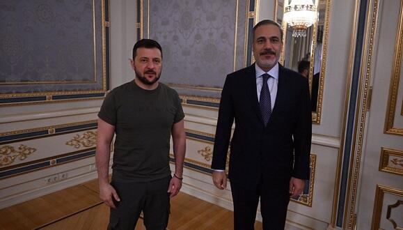 Fidan Zelenski ilə görüşdü