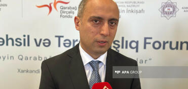 Nazir: “Qarabağ Təqaüd Proqramı” üzrə ən azı 350 tələbəyə təqaüd verilməsi nəzərdə tutulur