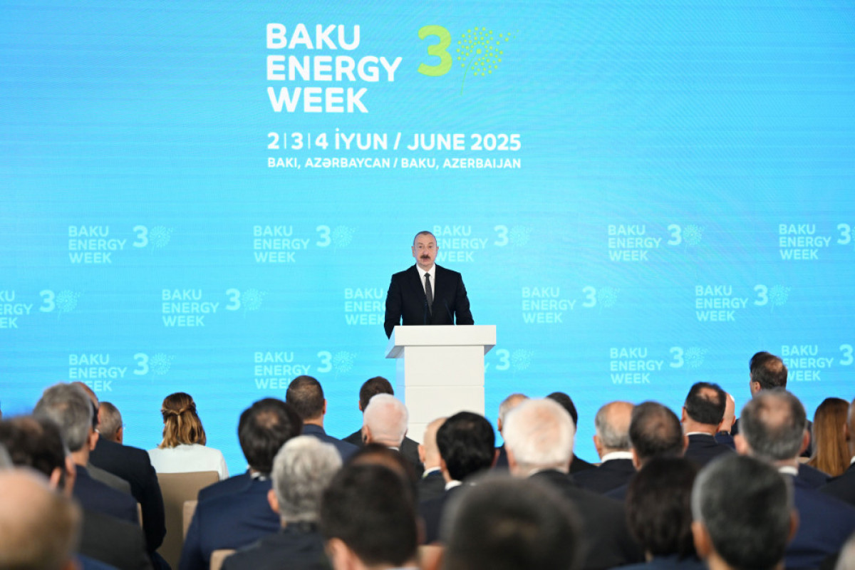 Prezident “Caspian Oil and Gas”, “Caspian Power” və “Baku Energy Forum”un rəsmi açılış mərasimində çıxış edib - YENİLƏNİB-2