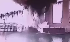 Ukrayna Krım körpüsünü partladıb