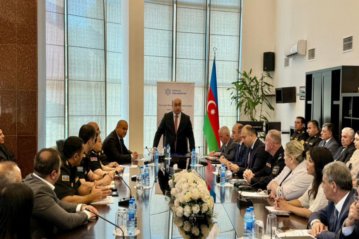 Su hövzələrində təhlükəsizliklə bağlı müşavirələr keçirilib