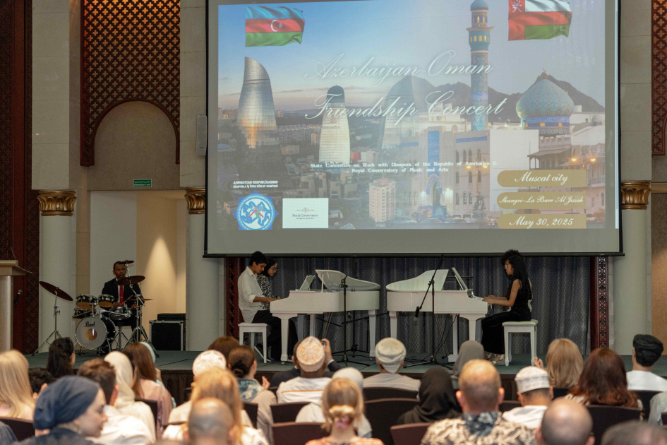 Azərbaycan-Oman dostluq konserti keçirilib