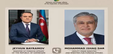 Ceyhun Bayramovla Pakistan XİN rəhbəri arasında telefon danışığı olub