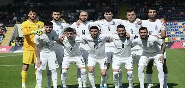 Futbol üzrə Azərbaycan millisi Latviya komandası ilə heç-heçə edib