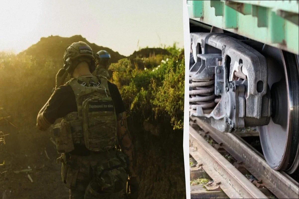 Ukrayna ordusu Rusiya hərbi texnikasını daşıyan qatarı vurub