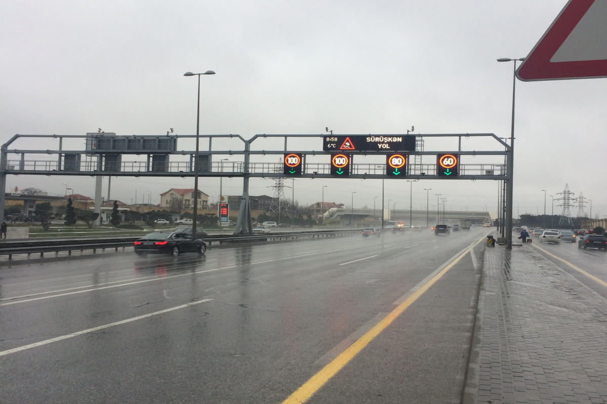 Zığ dairəsi-Hava Limanı yolunda sürət həddi aşağı salınıb