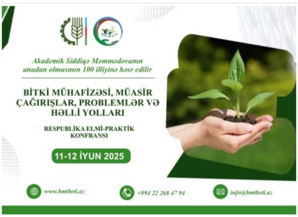 Gəncədə Respublika Elmi konfransı keçiriləcək