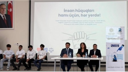 QHT ”Qurbanların səsi" layihəsi çərçivəsində Bakıda tədbir keçirib