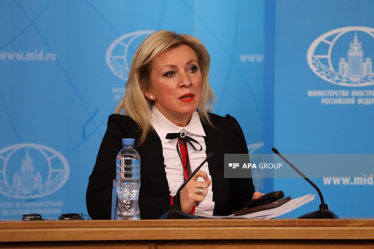 Zaxarova: Rusiya Qarabağı rəsmən Azərbaycanın ərazisi kimi tanıyır
