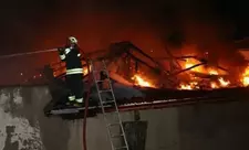 Bakıda fərdi yaşayış evi yanıb